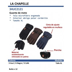 GUANTES POLARES MICROFIBRA LA CHAPELLE C2121