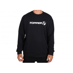 BUZO TOPPER HOMBRE RTC CREW NEGRO