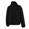 BUZO TOPPER HOMBRE HOODIE SHERPA NEGRO