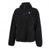 BUZO TOPPER HOMBRE HOODIE SHERPA NEGRO