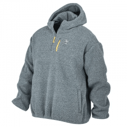 BUZO TOPPER HOMBRE HOODIE SHERPA NEGRO