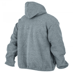 BUZO TOPPER HOMBRE HOODIE SHERPA NEGRO