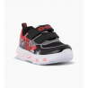 ZAPATILLAS FOOTY SPIDERMAN ARACHNID NEGRO CON LUZ AL PISAR