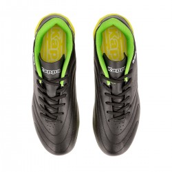 BOTINES FÚTBOL KAPPA PLAYER BASE FG NEGRO/LIMA