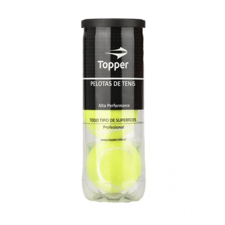 PELOTA TOPPER TUBO PELOTAS X3 TENIS