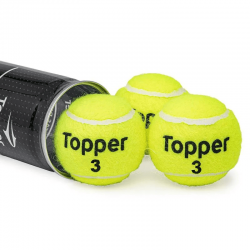 PELOTA TOPPER TUBO PELOTAS X3 TENIS