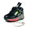 ZAPATILLAS FOOTY ROLLER SHARK CON LUCES LED RECARGABLE