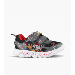 ZAPATILLAS FOOTY PAW PATROL GRIS CON LUZ AL PISAR