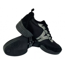 Zapatilla Tecnica de Danza / Baile / Ensayo Negro Peltre