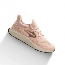 ZAPATILLAS RUNNING TOPPER SPLIT KNITTED ROSA