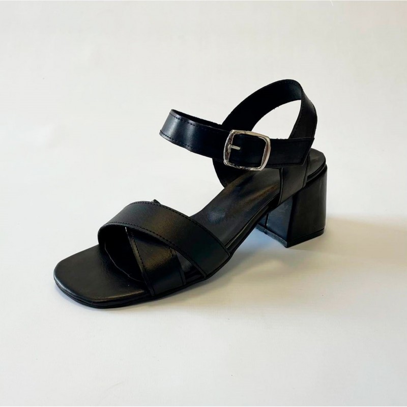 SANDALIAS TIMMIS 630 NEGRO FAJA CRUZADA