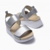 SANDALIAS HUSH PUPPIES TINA PLATA