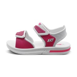 SANDALIAS SOFT 06 BLANCO FUCSIA