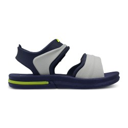 SANDALIAS SOFT  06-127 AZUL/GRIS/AMARILLO NAUTICA