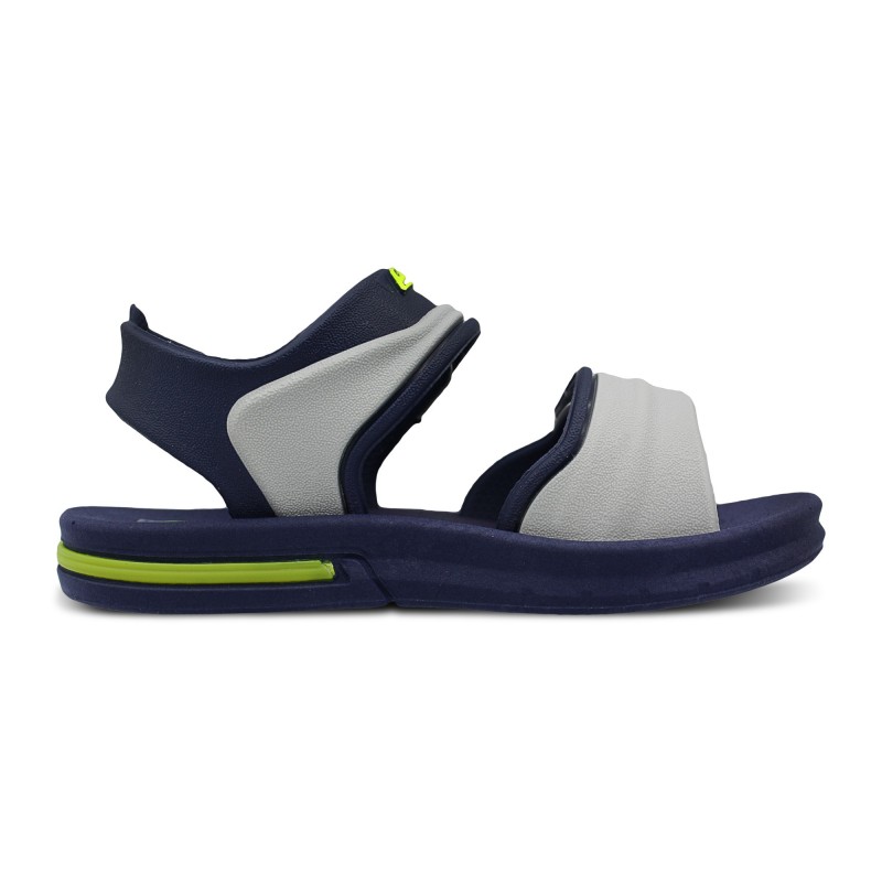 SANDALIAS SOFT  06-127 AZUL/GRIS/AMARILLO NAUTICA