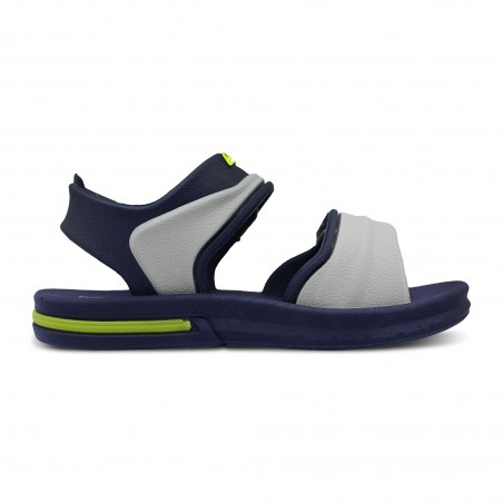 SANDALIAS SOFT  06-127 AZUL/GRIS/AMARILLO NAUTICA