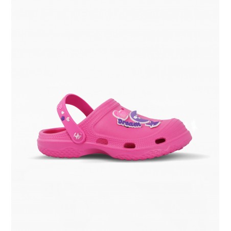 CLOGS FOOTY SUPER MOON FUCSIA