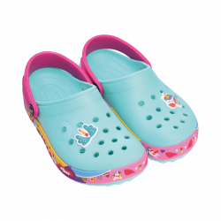 ZUECOS CLOG SEAWALK UNICORNIO AQUA KIDS