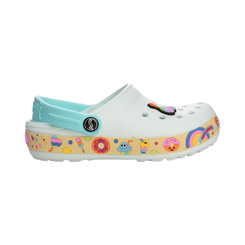 ZUECOS CLOG SEAWALK CANDY AQUA KIDS