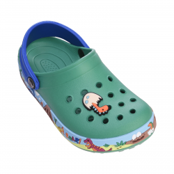 ZUECOS CLOG SEAWALK DINO VERDE KIDS