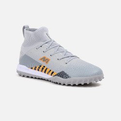 BOTINES FÚTBOL NEW ATHLETIC SLABS GR2 TF GRIS/NARANJA