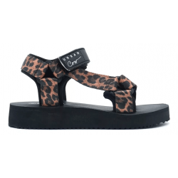 SANDALIAS URBAN COW TANGER LEOPARD