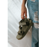 SANDALIAS URBAN COW TANGER VERDE MILITAR