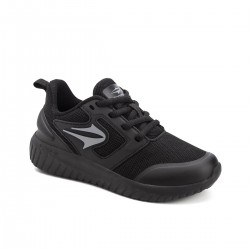 ZAPATILLAS DEPORTIVAS FAST KID NEGRO MONOCROMO