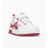 ZAPATILLAS FOOTY SPIDER-MAN NYC BLANCO/ROJO