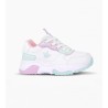 ZAPATILLAS URBANAS FOOTY KICKS PLUS BLANCO/AQUA