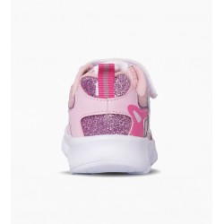 ZAPATILLAS FOOTY PAW PATROL TEAM ROSA CON LUZ AL PISAR