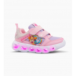 ZAPATILLAS FOOTY PAW PATROL SQUAD ROSA CON LUZ AL PISAR