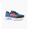 ZAPATILLAS FOOTY POP CARS FIRE AZUL CON LUZ AL PISAR