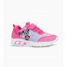 ZAPATILLAS FOOTY POP MINNIE GIRL ROSA CON LUZ AL PISAR