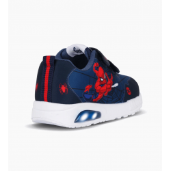 ZAPATILLAS FOOTY POP SPIDERMAN SENSE AZUL CON LUZ AL PISAR