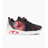 ZAPATILLAS FOOTY POP SPIDERMAN DIGITAL NEGRO CON LUZ AL PISAR