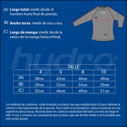 REMERA PROTECCIÓN UV HYDRO® AMARILLO