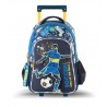 MOCHILA CARRO FOOTY F2221 DINAMIC FUTBOL C/LUZ 18" AZUL