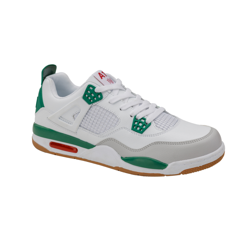 ZAPATILLAS DEPORTIVAS BASQUET FINDERS A11 BLANCO/VERDE