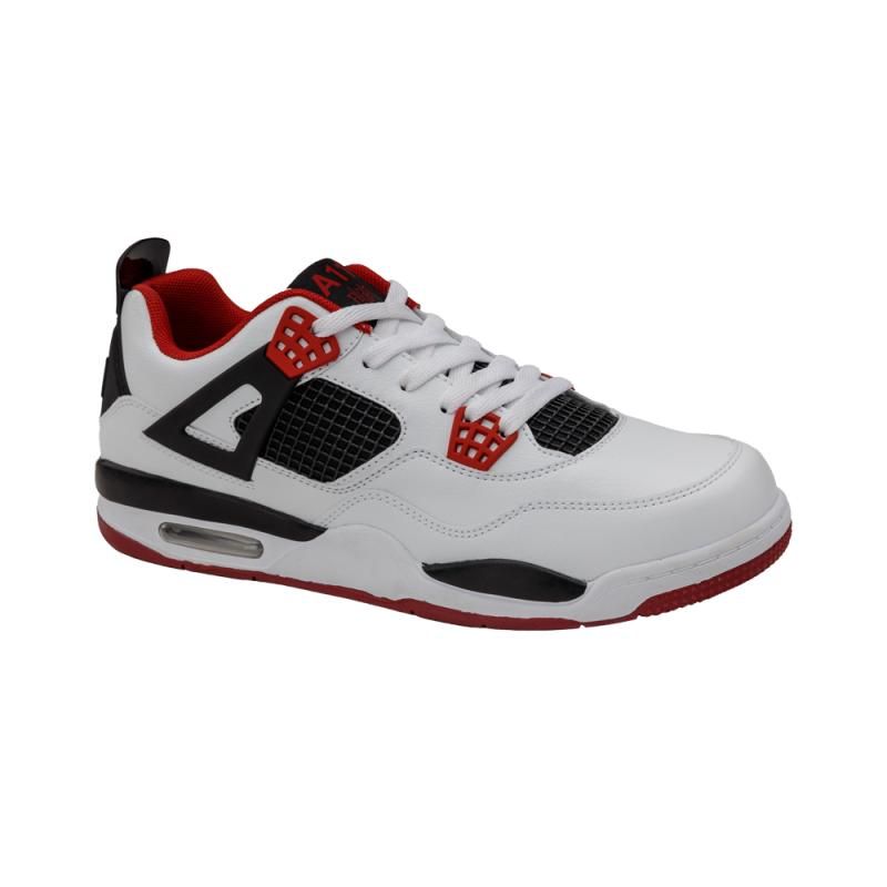 ZAPATILLAS DEPORTIVAS BASQUET FINDERS A11 BLANCO/ROJO