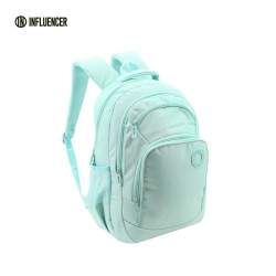 MOCHILA ESCOLAR INFLUENCER 68.3121 AQUA 18"