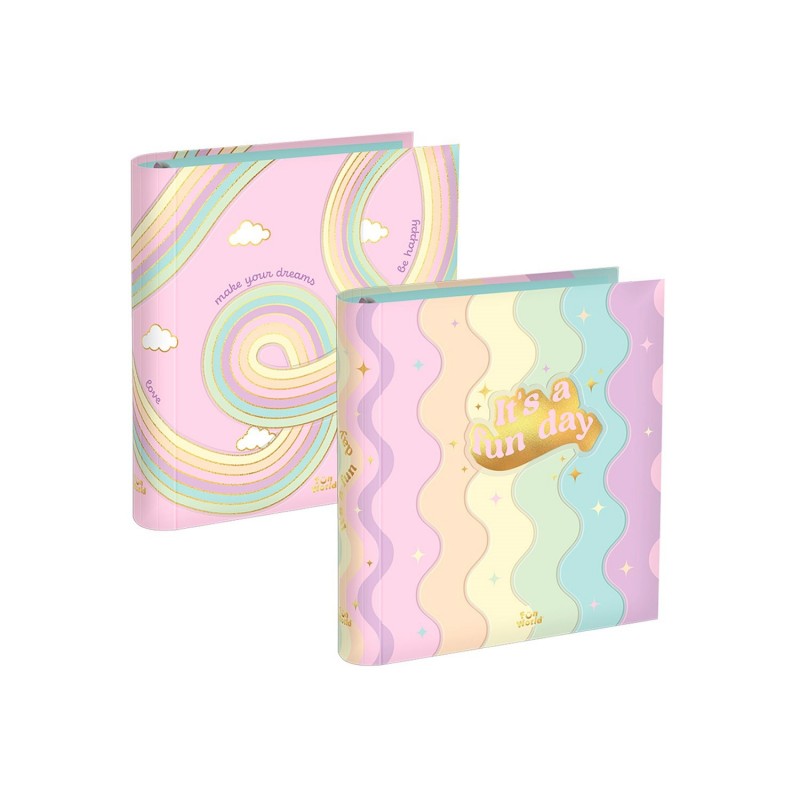 CARPETA ESCOLAR FOUR WITCH PASTEL 3X40