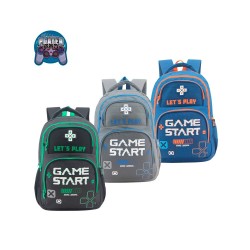 MOCHILA LSYD GAMER 91.1532 18" GRIS