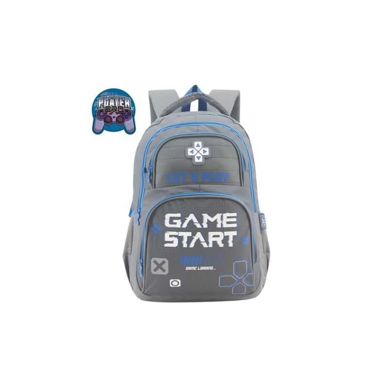 MOCHILA LSYD GAMER 91.1532 18" GRIS