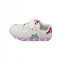 ZAPATILLAS URBANAS ADDNICE BOSTON C/LUCES BLANCO