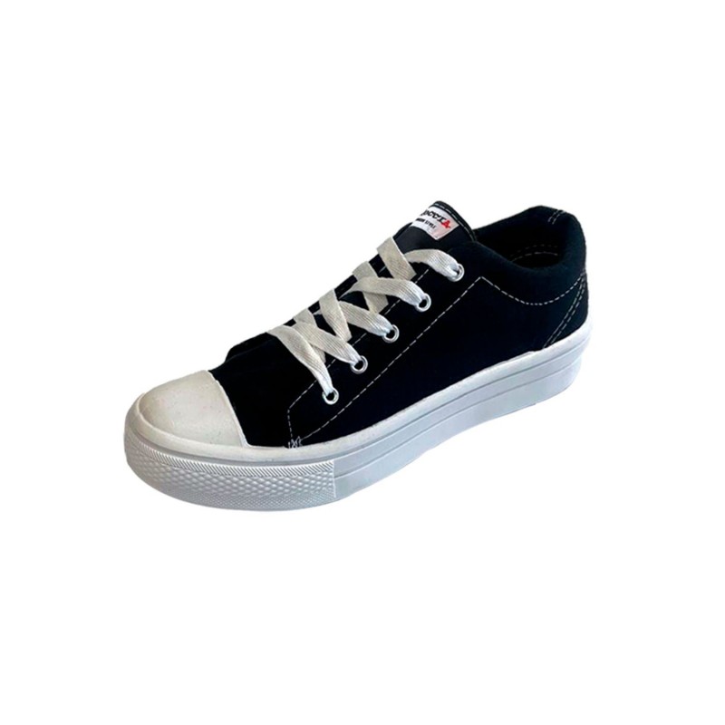 ZAPATILLAS URBANAS ROCCIA 410 NEGRO/BLANCO KIDS