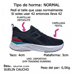 ZAPATILLAS DEPORTIVAS DIADORA Y98 NEGRO/ROJO