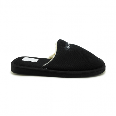 PANTUFLAS COMODITAS HOMBRE 239 NEGRO C/PUNTA INT CORDERITO