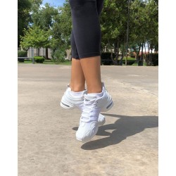ZAPATILLA TECNICA DE DANZA / BAILE / ENSAYO BLANCO C/ CAMARA DE AIRE