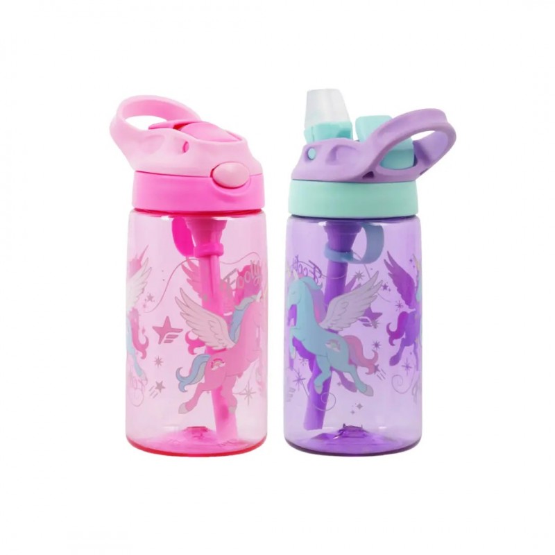 FOOTY BOTELLA DE PLASTICO UNICORNIO
